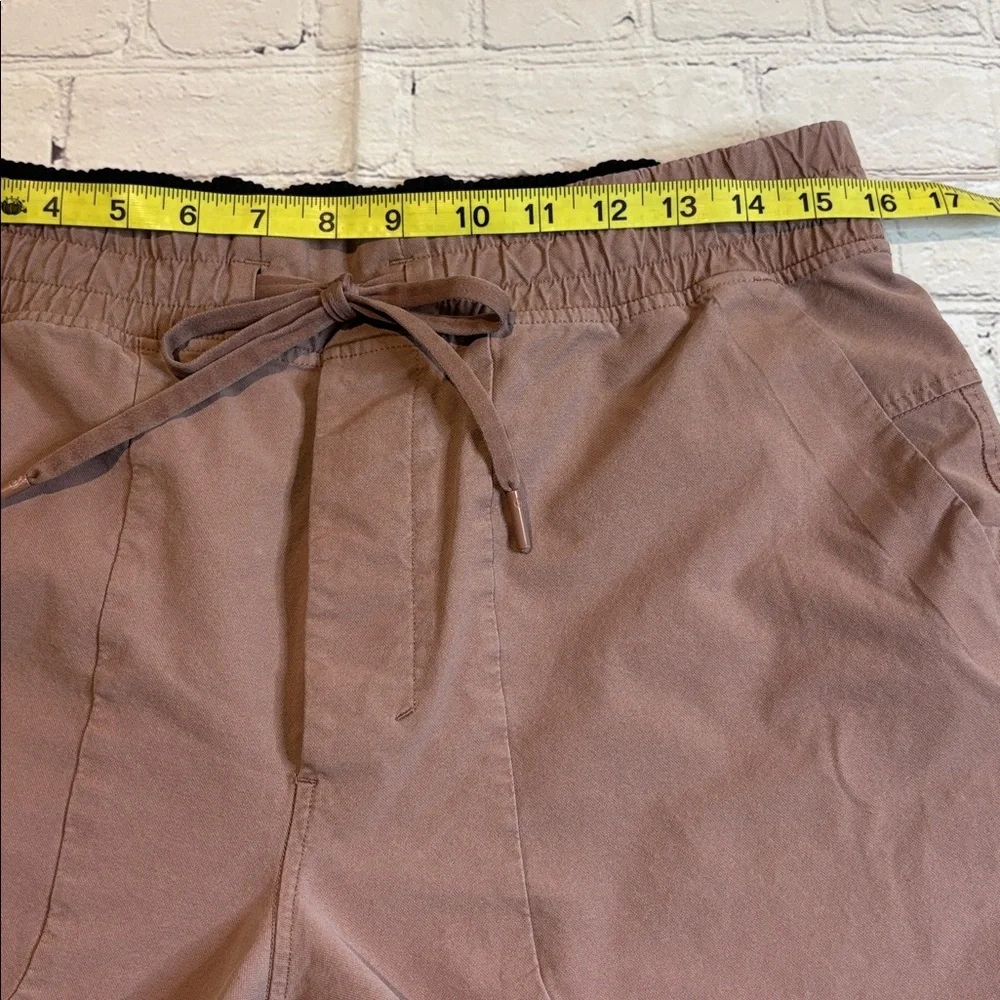 Lululemon ABC Cropped Pull-On Pant in Earth Color Clay